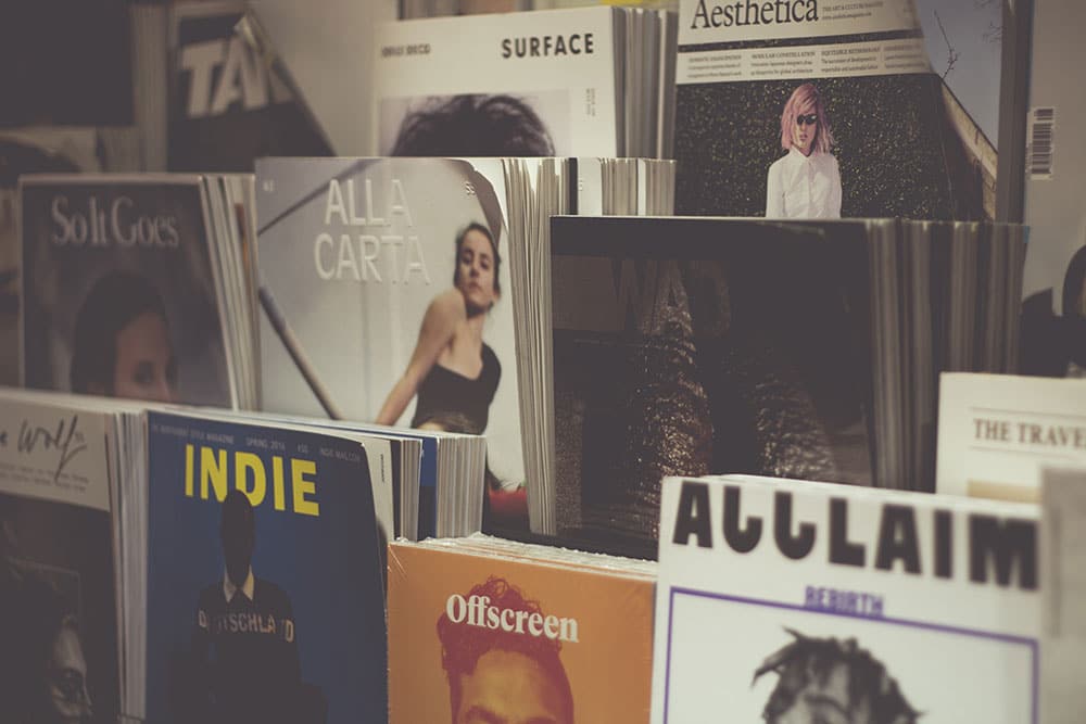 Magazine rack