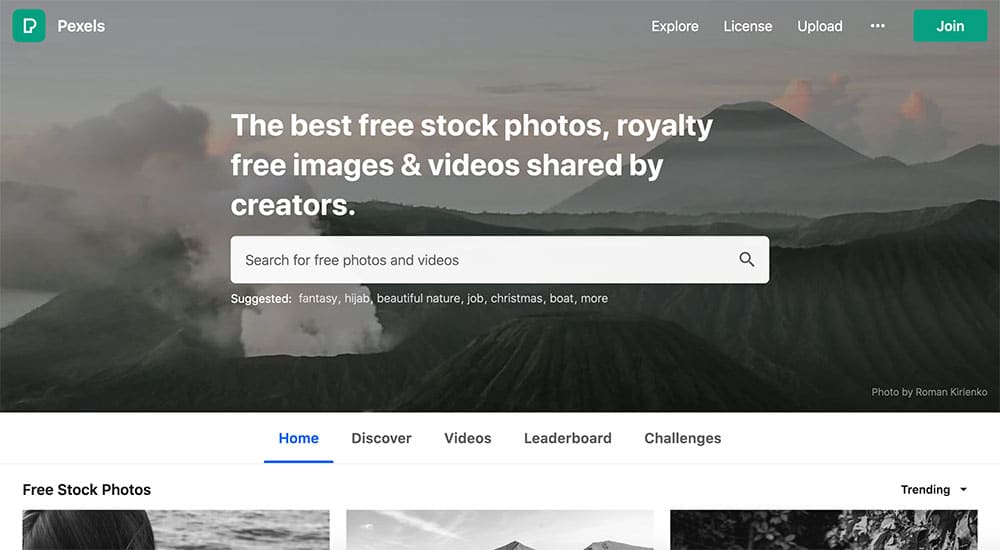 Pexels - Best Free Stock Photo Sites