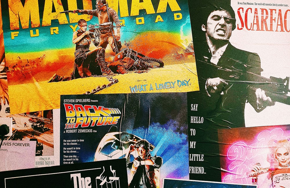 Collection of movie posters